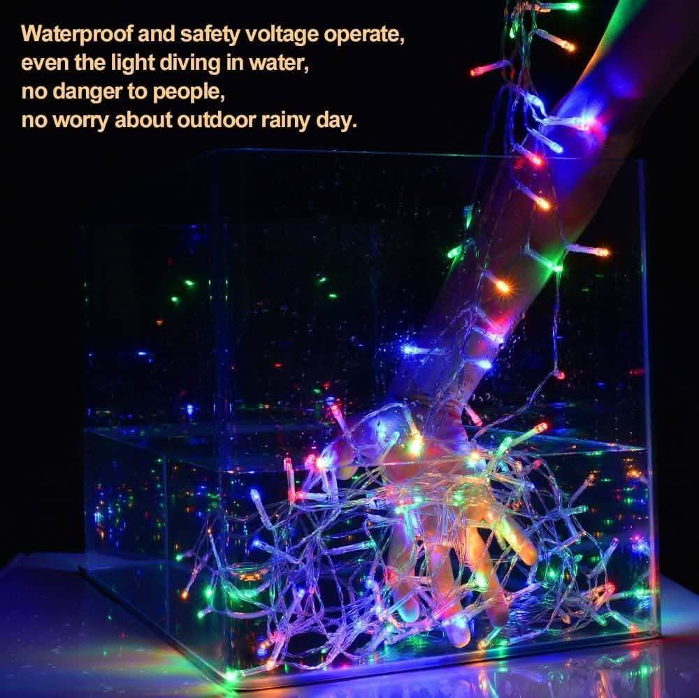 600 LED Waterproof String Fairy Curtain Lights Window Lights Lighting & Decor - DailySale