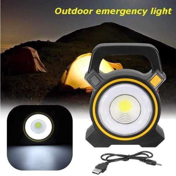 60W Solar Portable Rechargeable LED Flood Lamp Sports & Outdoors - DailySale