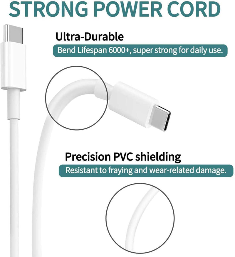 61W USB C Charger Power Adapter for MacBook Computer Accessories - DailySale