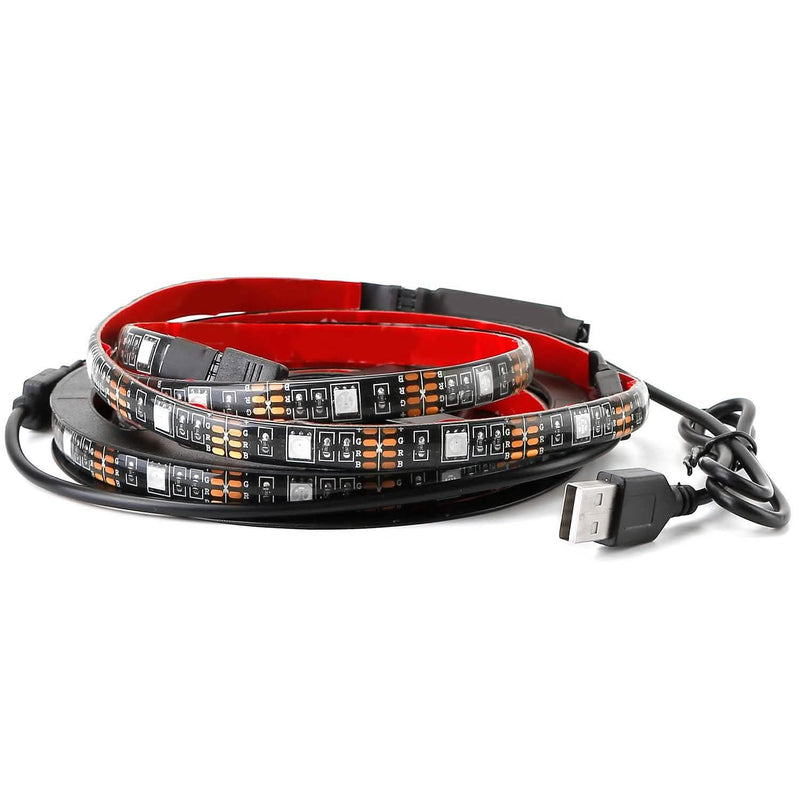 6.56ft TV LED Backlight RGB Strip Light USB Monitor Lighting Indoor Lighting - DailySale