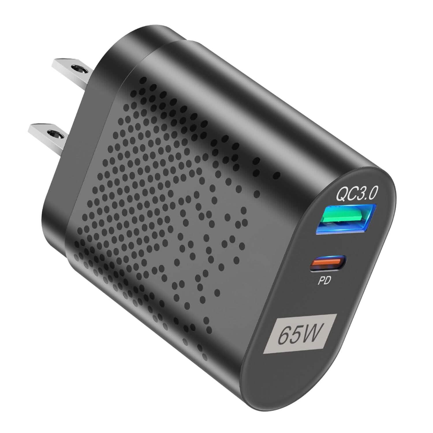 65W Type C Fast Wall Charger PD QC3.0 Adapter Mobile Accessories - DailySale