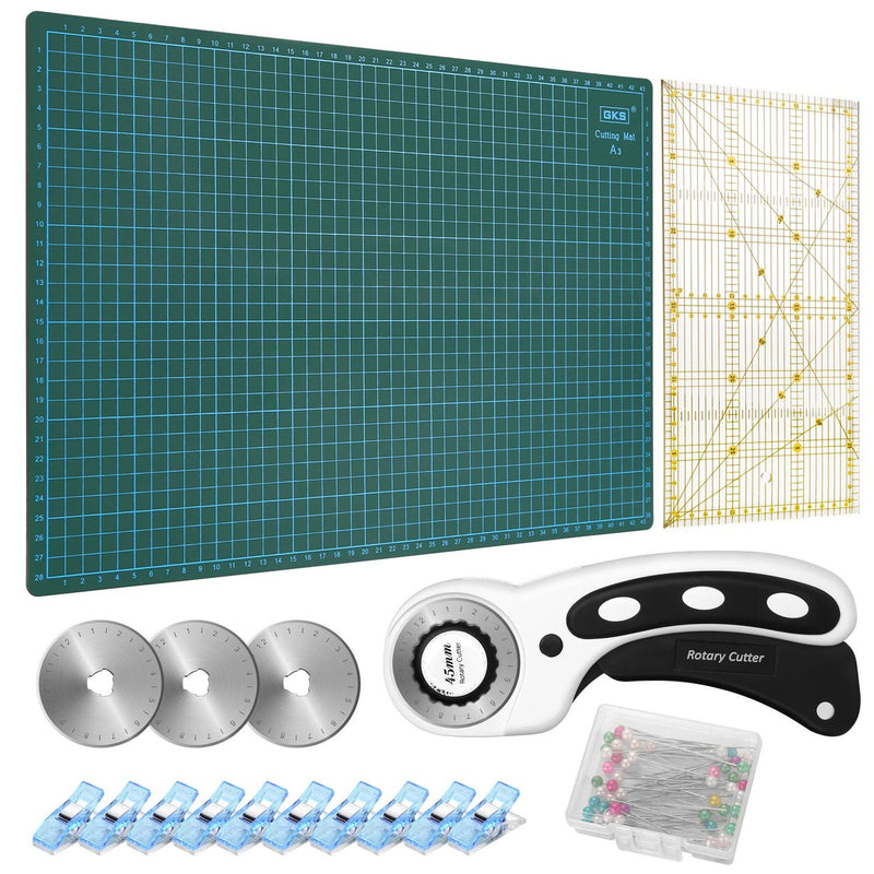 66-Piece: Rotary Cutter Tool Kit Everything Else - DailySale