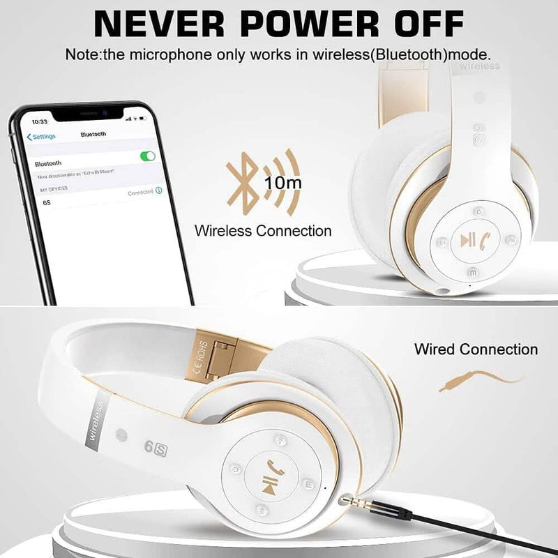 6S Wireless Bluetooth Headset Headphones - DailySale