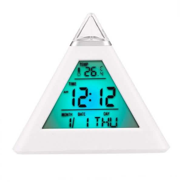 7 Color Changing LED Alarm Clock Household Appliances - DailySale