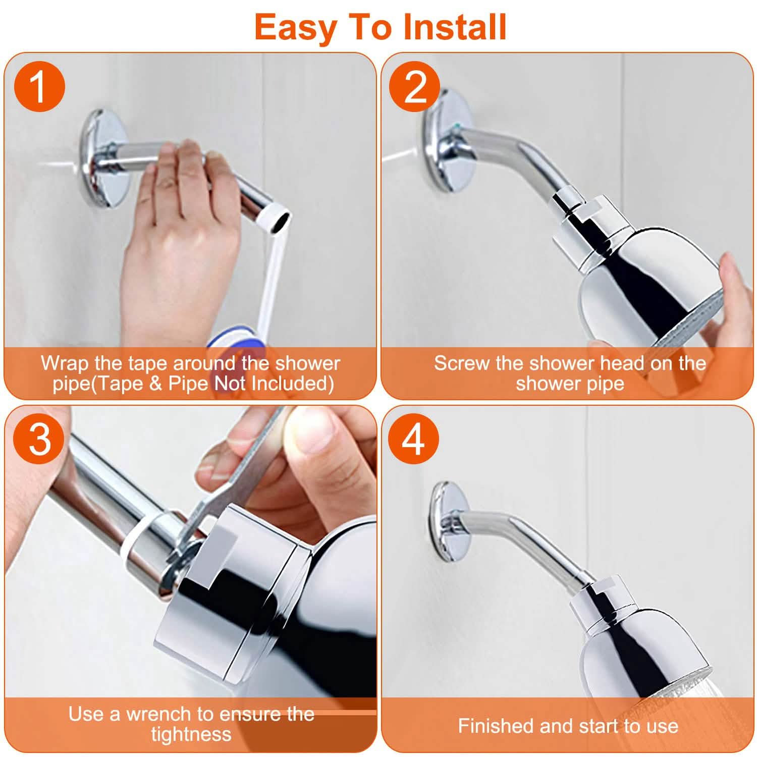 7 Color Changing LED Shower Head Bath - DailySale