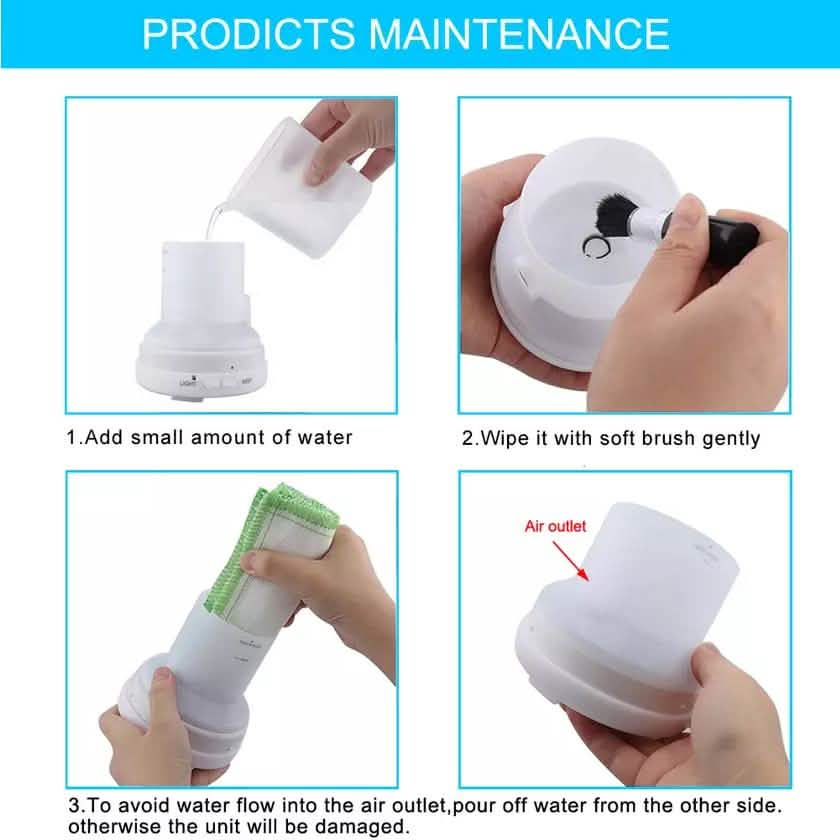 7 Color LED 200ML Ultrasonic Essential Oil Aroma Diffuser and Humidifier with Remote Wellness - DailySale