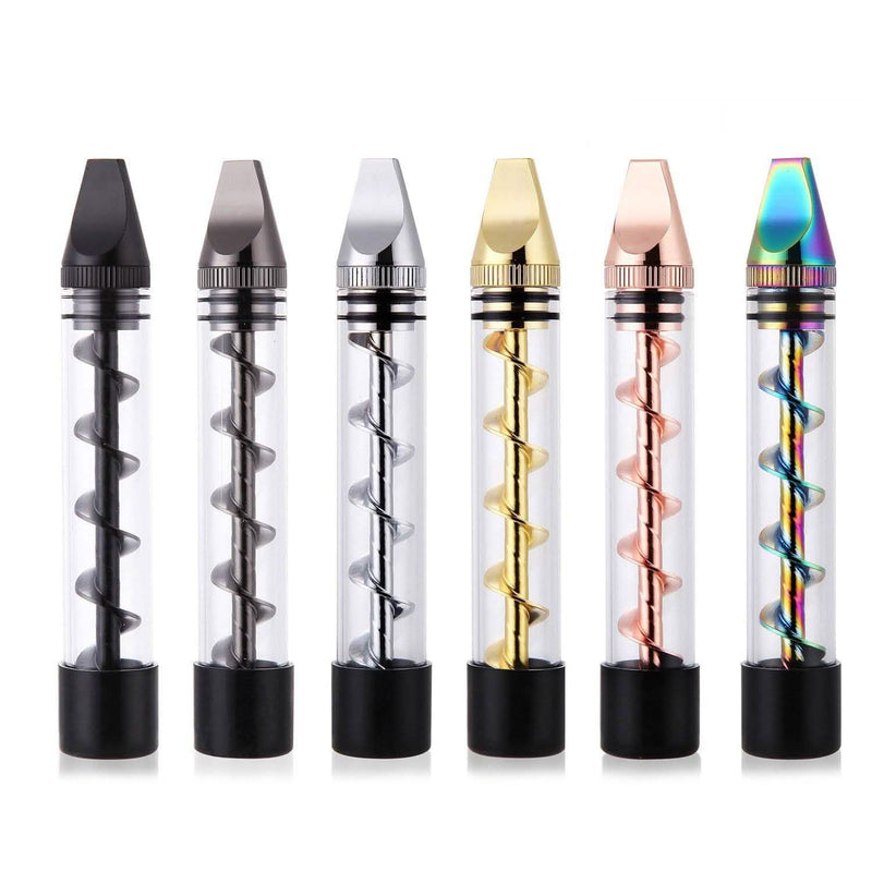 7-in-1 Grinder Blunt Kit with Smoking Metal Tip Cleaning Brush Everything Else - DailySale