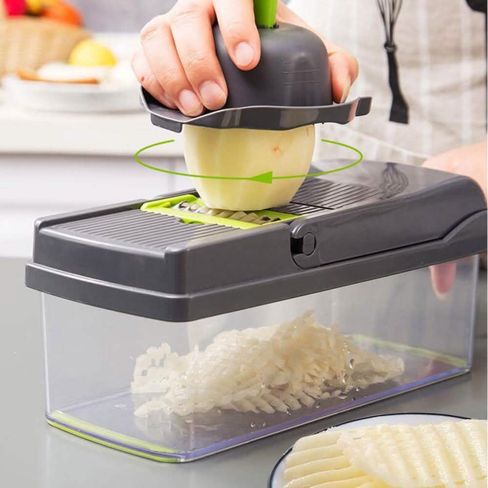 7 in 1 Vegetable Chopper with Container Kitchen & Dining - DailySale