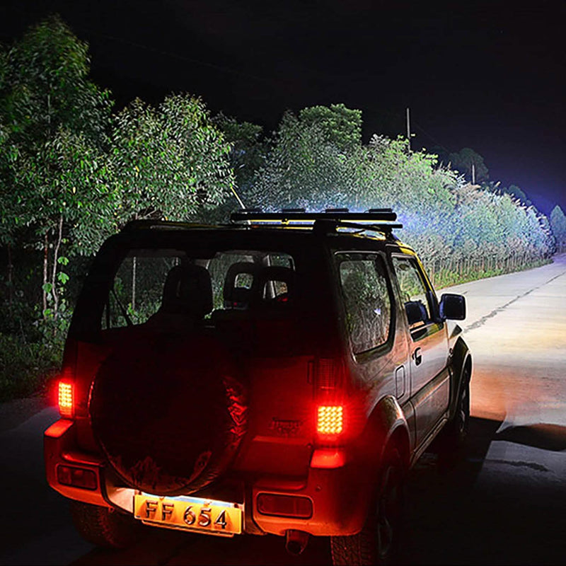 7" LED Light Bar Single Row Offroad Spot Lights Automotive - DailySale