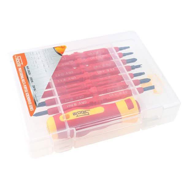 7-Piece: Double Head Insulated Electrical Screwdriver Set Home Improvement - DailySale