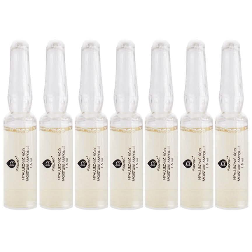 7-Piece: Pursonic Hyaluronic Acid and Natural Moisturizing Serum Set Beauty & Personal Care - DailySale