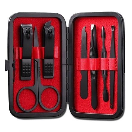 7-Piece: Stainless Steel Manicure Pedicure Kit