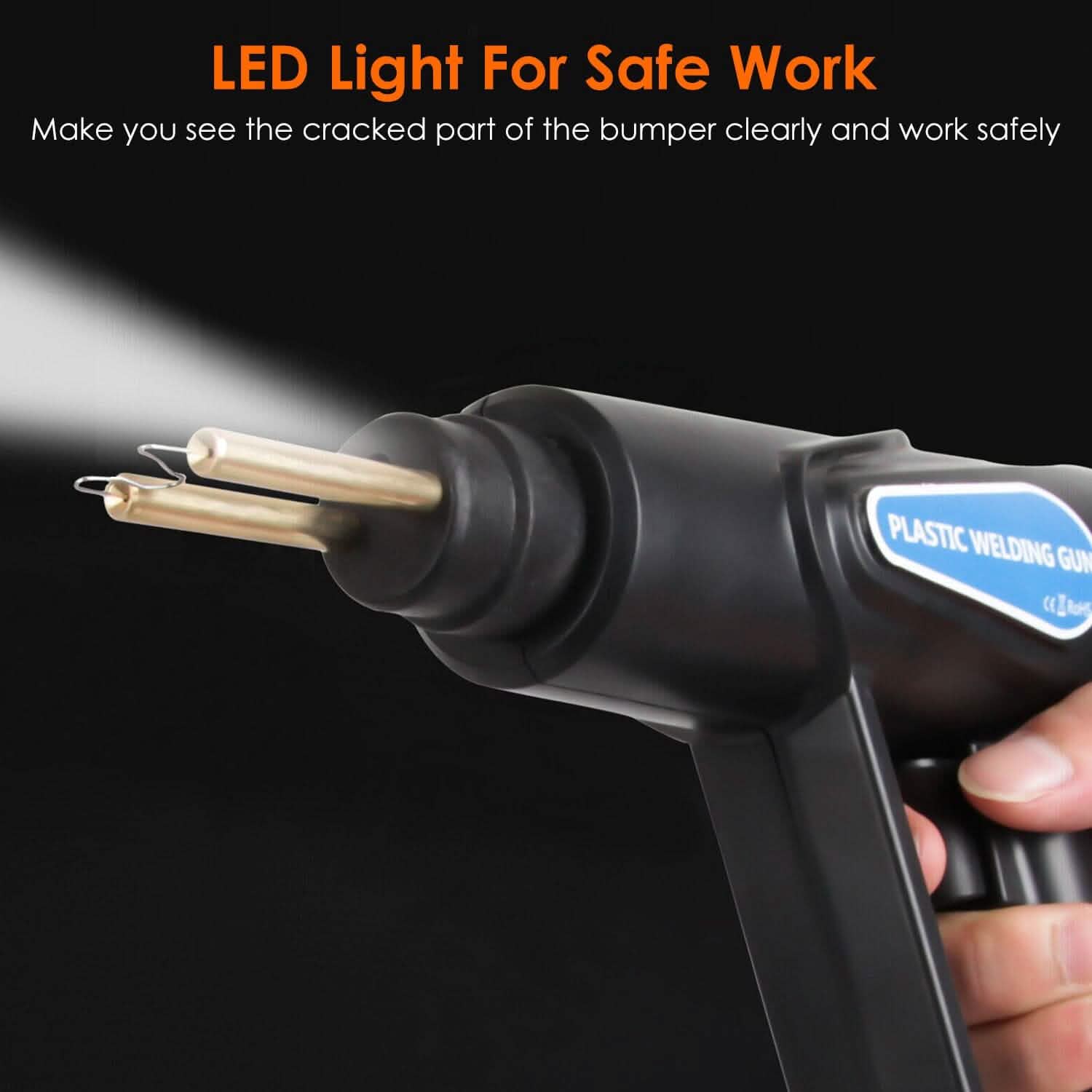70W Plastic Welder Car Bumper Repair Kit Automotive - DailySale