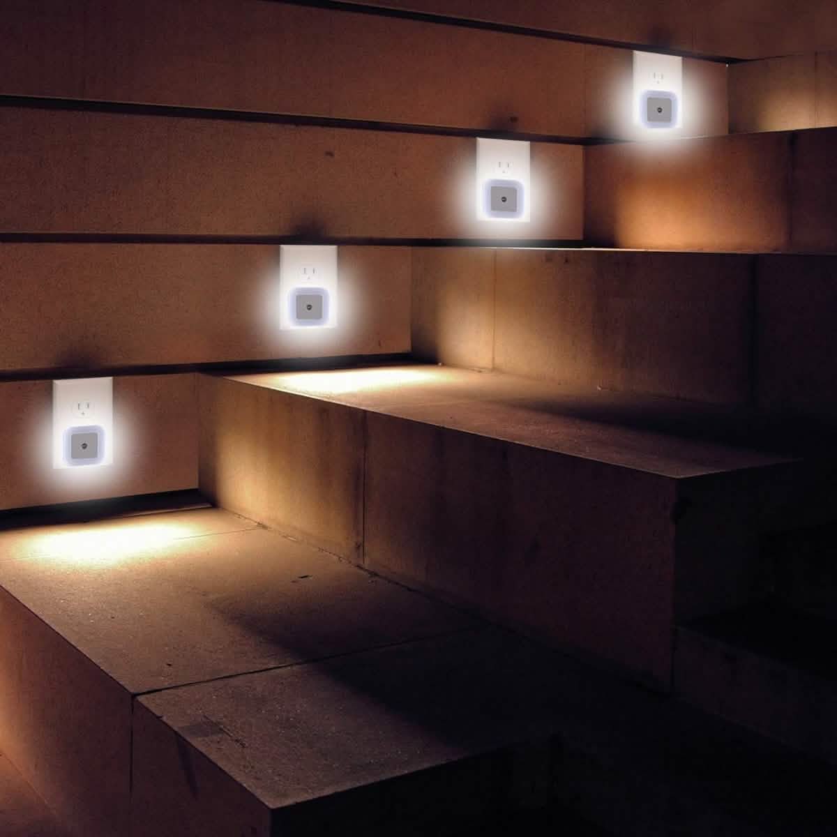 6-Pack: Plug-in LED Night Light - DailySale, Inc