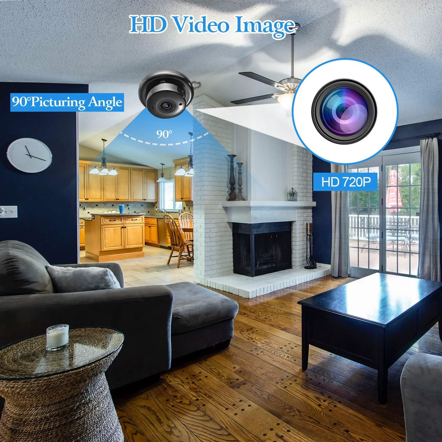 720 WIFI IP Camera Motion Detection Cameras & Drones - DailySale