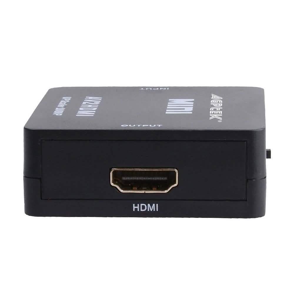 720p 1080p AGPtek Mini Composite AV CVBS 3RCA to HDMI Video Converter Adapter Camera, TV & Video - DailySale