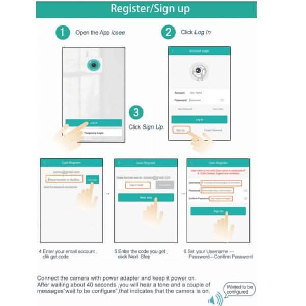 720P WiFi Wireless Pan Tilt CCTV Camera, TV & Video - DailySale