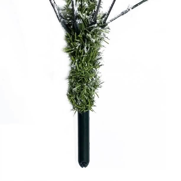 7.5 Ft. Hinged Artificial Fir Christmas Tree Holiday Decor & Apparel - DailySale