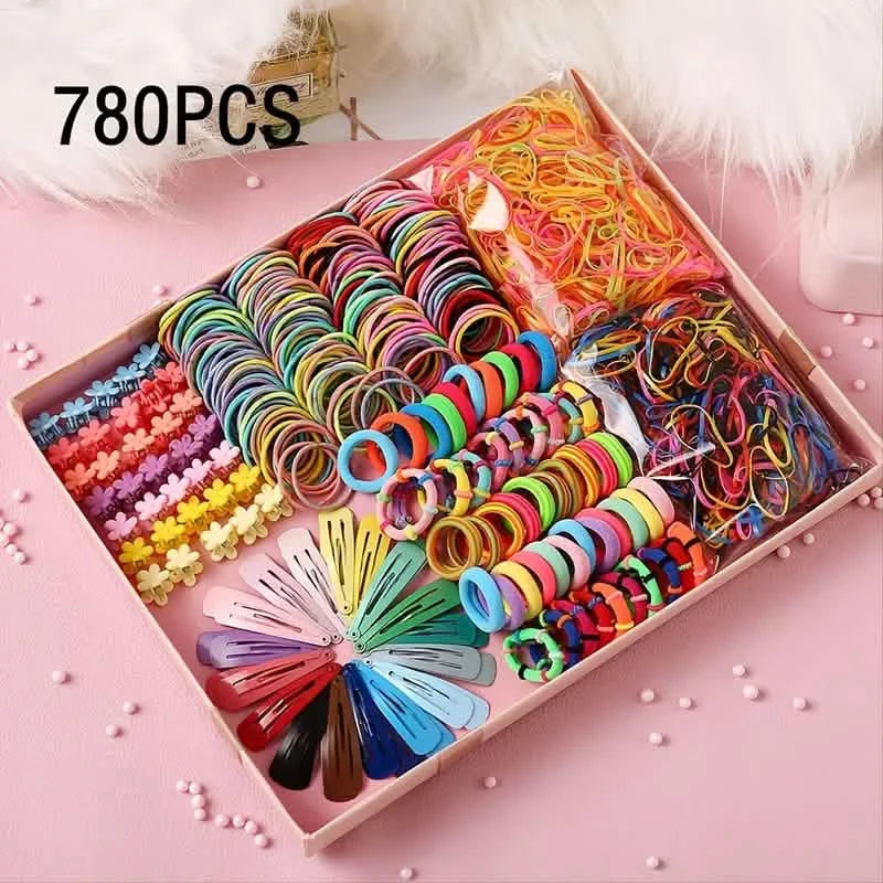 780-Pieces: Hair Accessories for Girls Beauty & Personal Care - DailySale