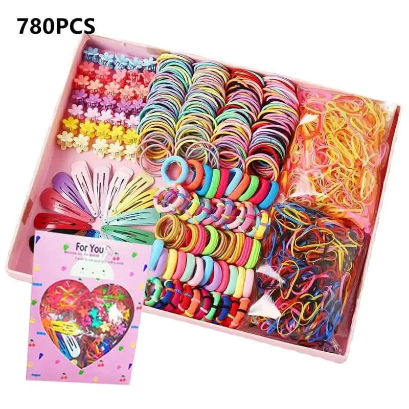 780-Pieces: Hair Accessories for Girls Beauty & Personal Care - DailySale