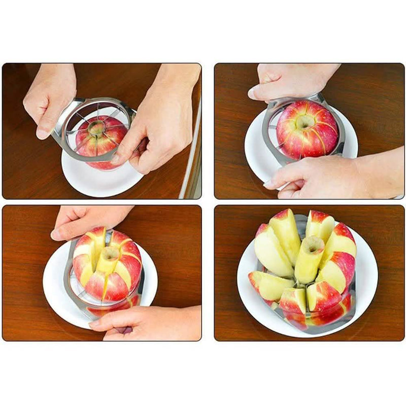 8-Blade Stainless Steel Fruit and Vegetable Slicer Kitchen & Dining - DailySale