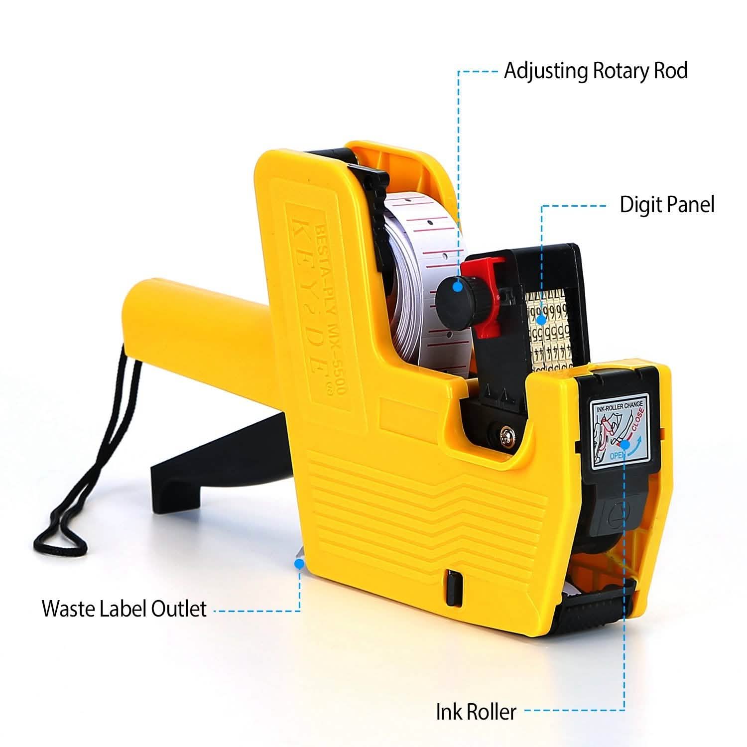 8 Digits Price Numerical Tag Gun Everything Else - DailySale