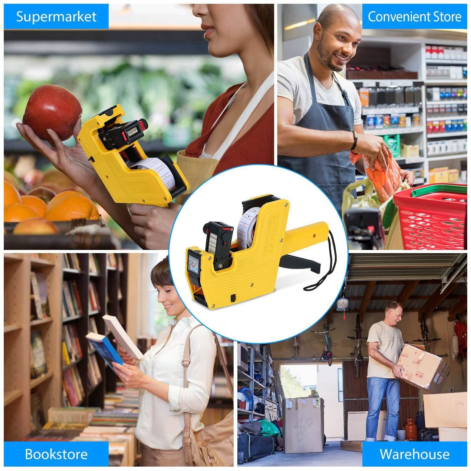 8 Digits Price Numerical Tag Gun Everything Else - DailySale