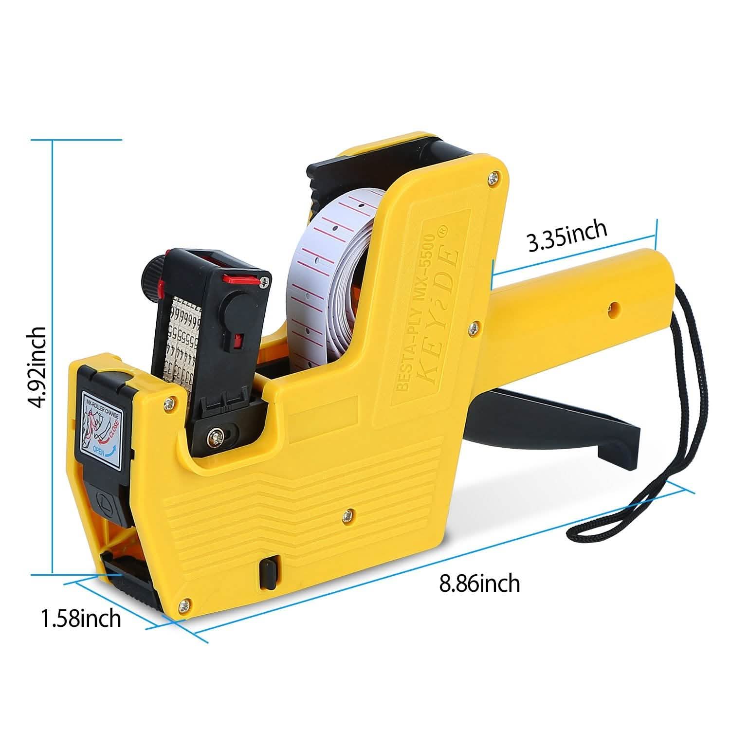 8 Digits Price Numerical Tag Gun Everything Else - DailySale