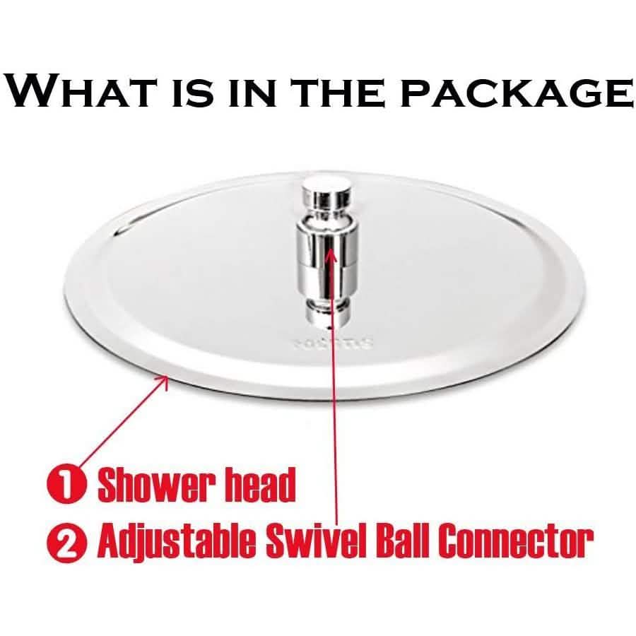 8-Inch Rainfall Shower Head Bath - DailySale