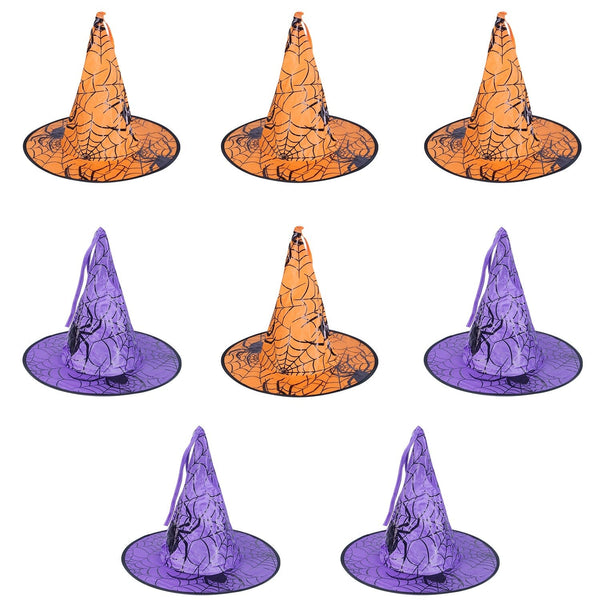 8-Pack: 13ft Witch Hat Hanging String LED Light Holiday Decor & Apparel - DailySale