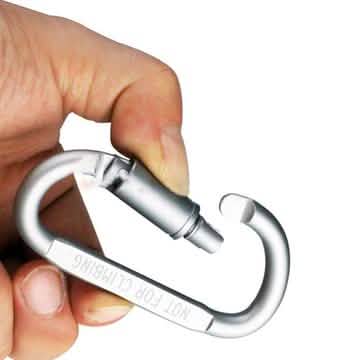 8-Pack: Aluminum Outdoor Carabiner Sports & Outdoors - DailySale