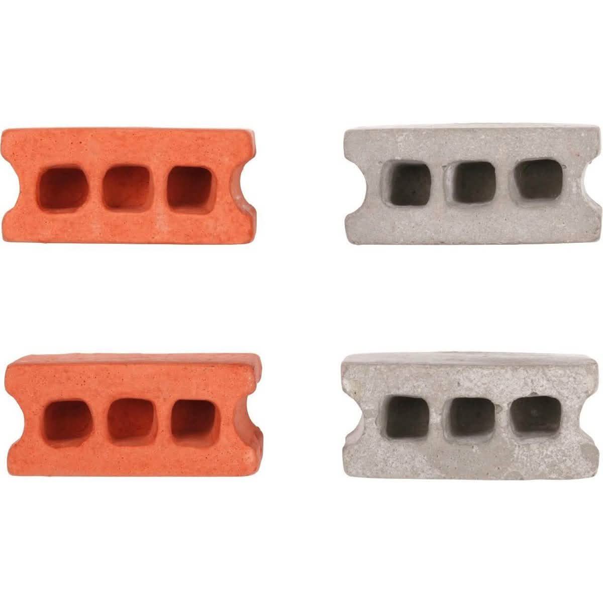 8-Pack: Multicolored Kikkerland Cinder Block Magnets Everything Else - DailySale
