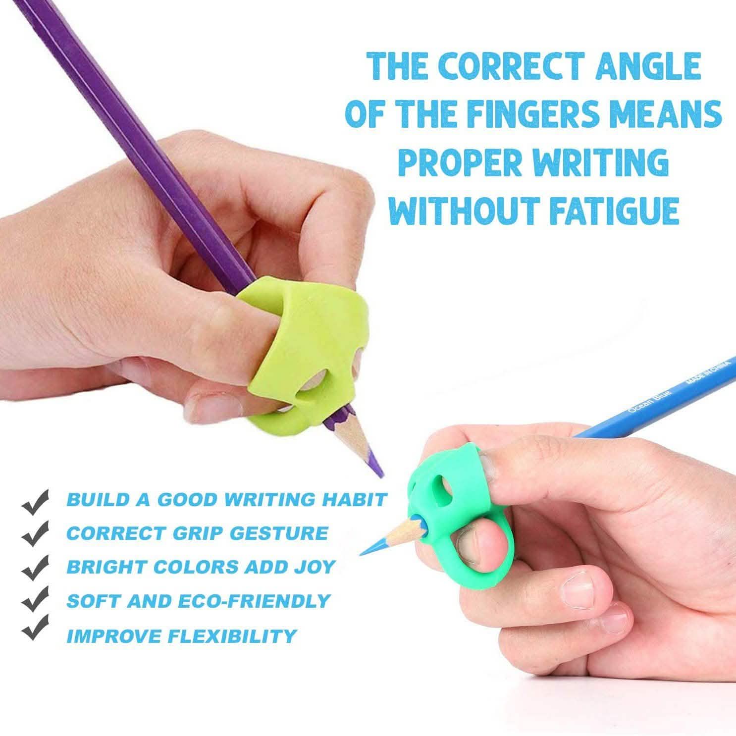 8-Pack: Pencil Grips Handwriting Trainers for Kids Everything Else - DailySale