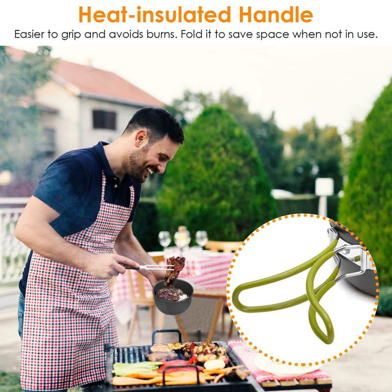 8-Piece: Camping Cooking Ware Set Sports & Outdoors - DailySale
