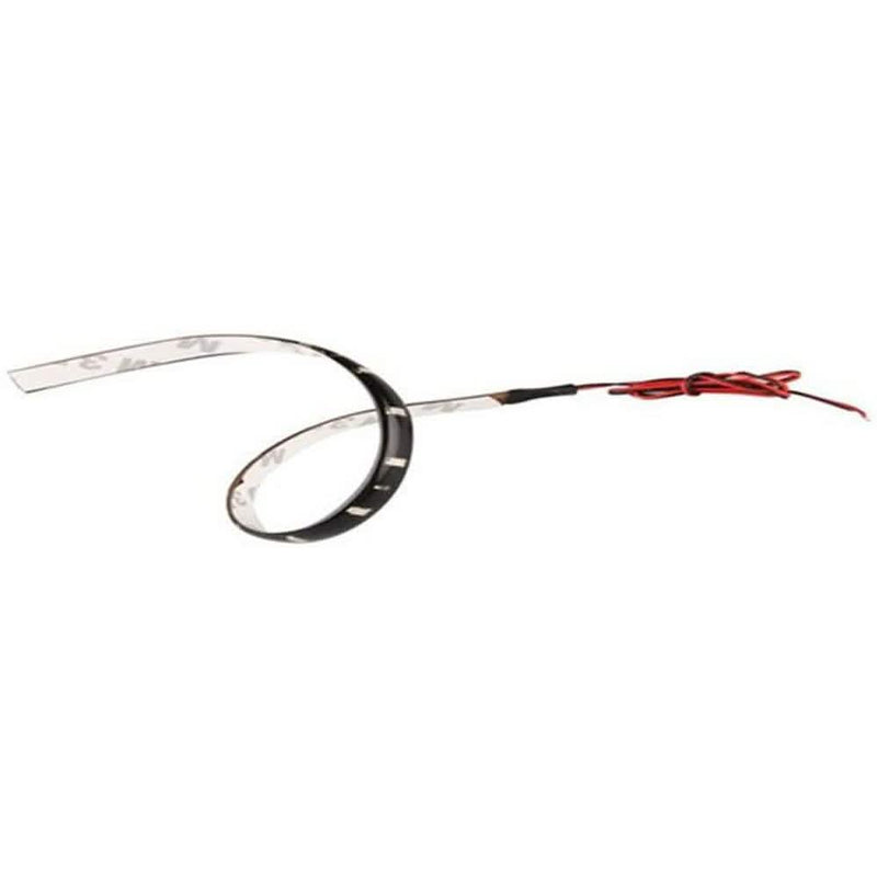 Flexible Waterproof LED Strip Light for Car shown with conneting cables