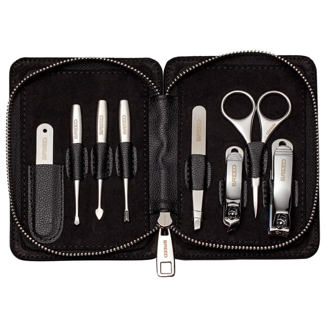 8-Piece Set: Breed Katana Surgical Steel Groom Kit Men's Grooming - DailySale