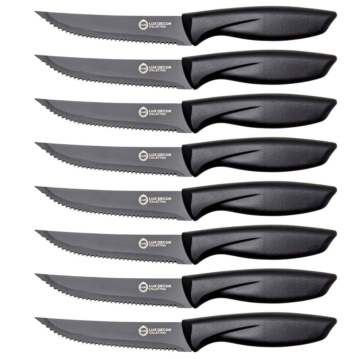8-Piece Set: Steak Knife Stainless Steel Kitchen Essentials - DailySale