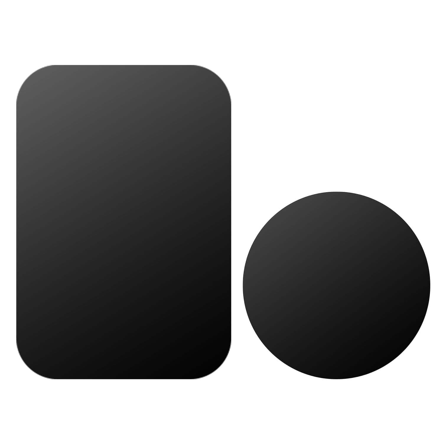 8-Piece: Universal Metal Plates with Strong Adhesive Automotive - DailySale