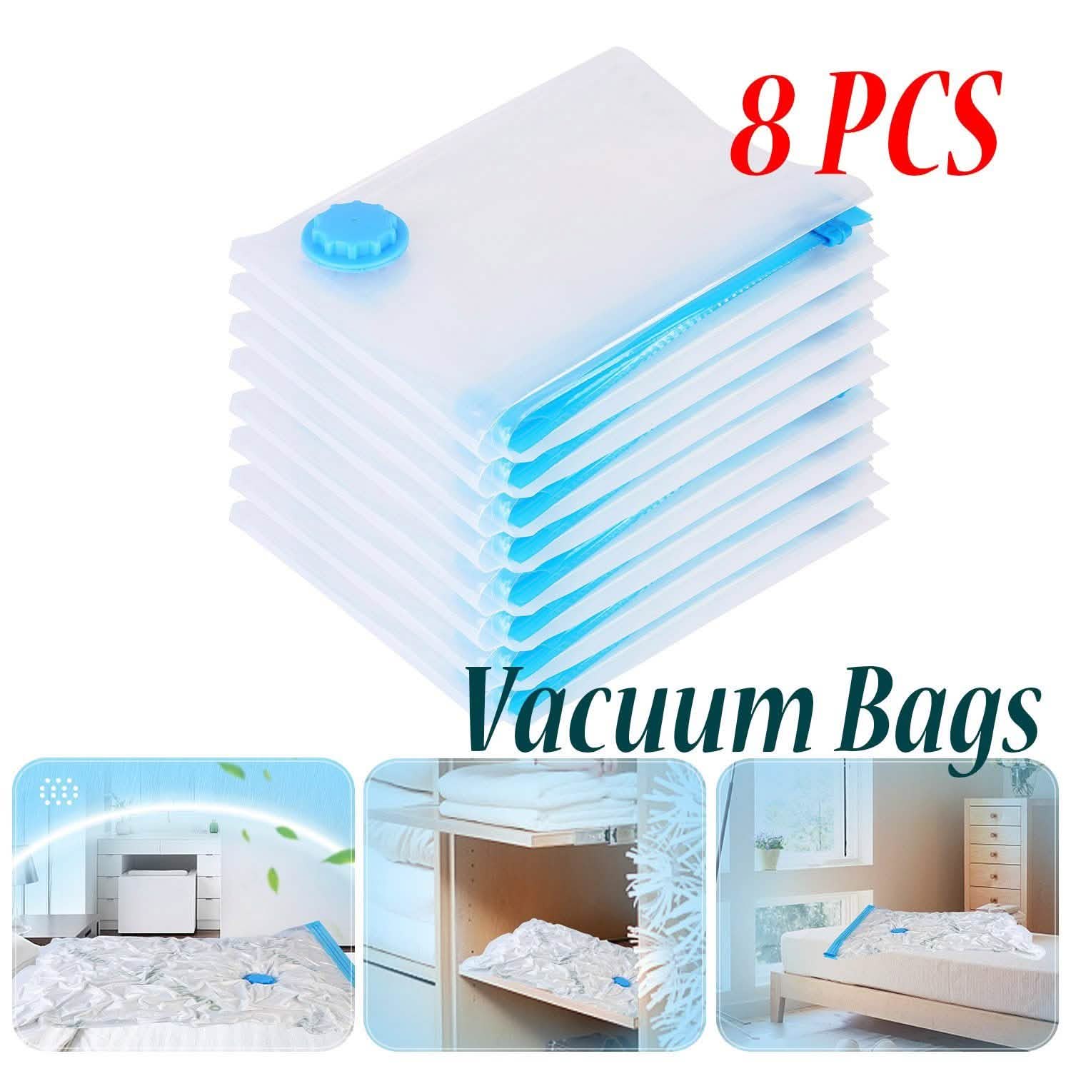 8-Pieces: Compressed Storage Bag Closet & Storage - DailySale