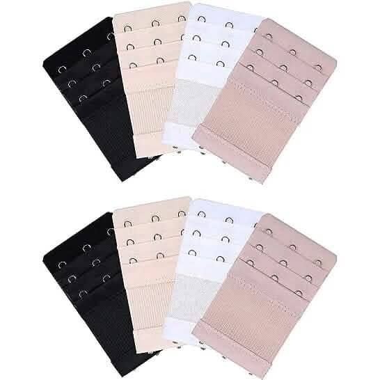 8-Pieces: Women's Lingerie Bra Extenders Women's Swimwear & Lingerie - DailySale
