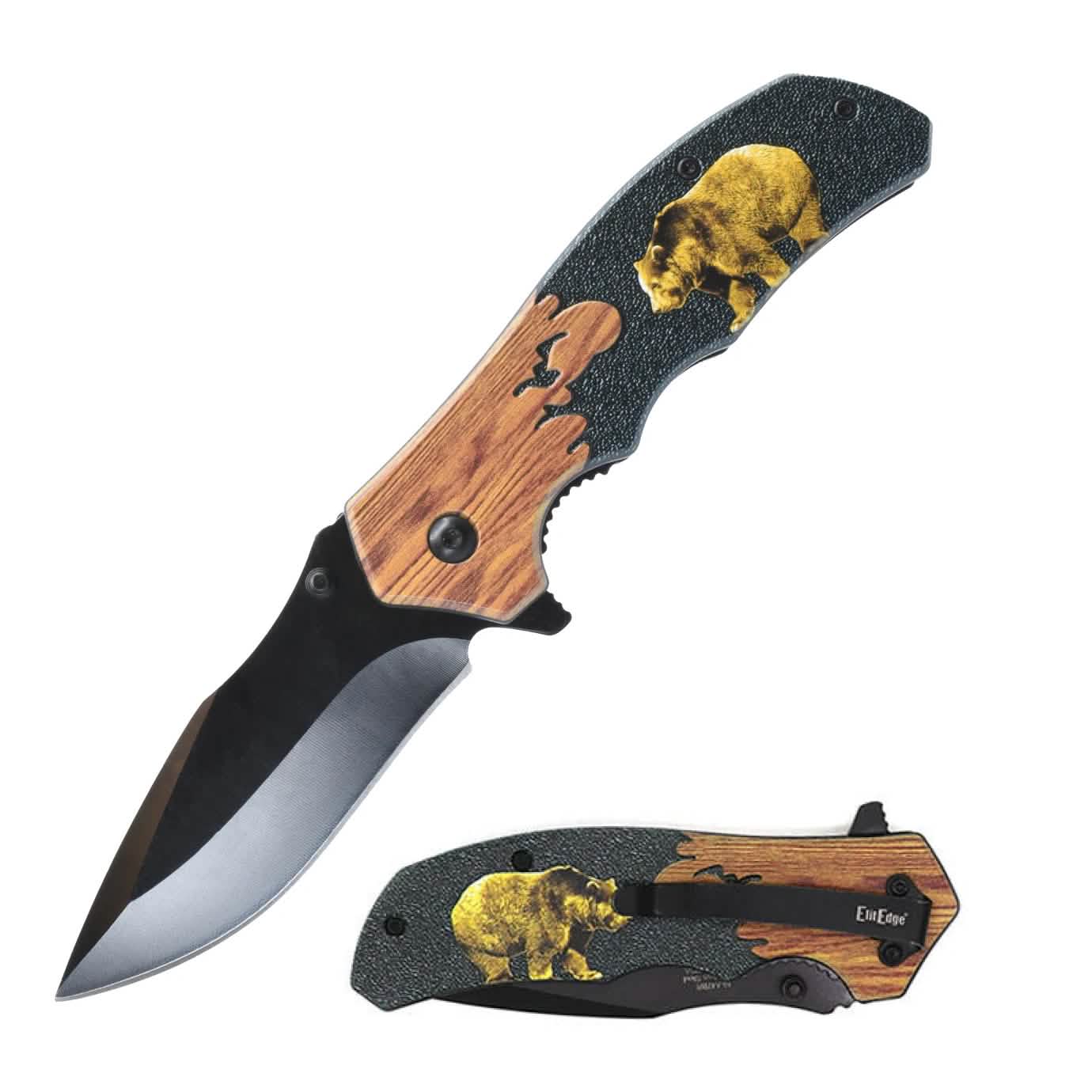 8" Wildlife Folding Knife Tactical - DailySale