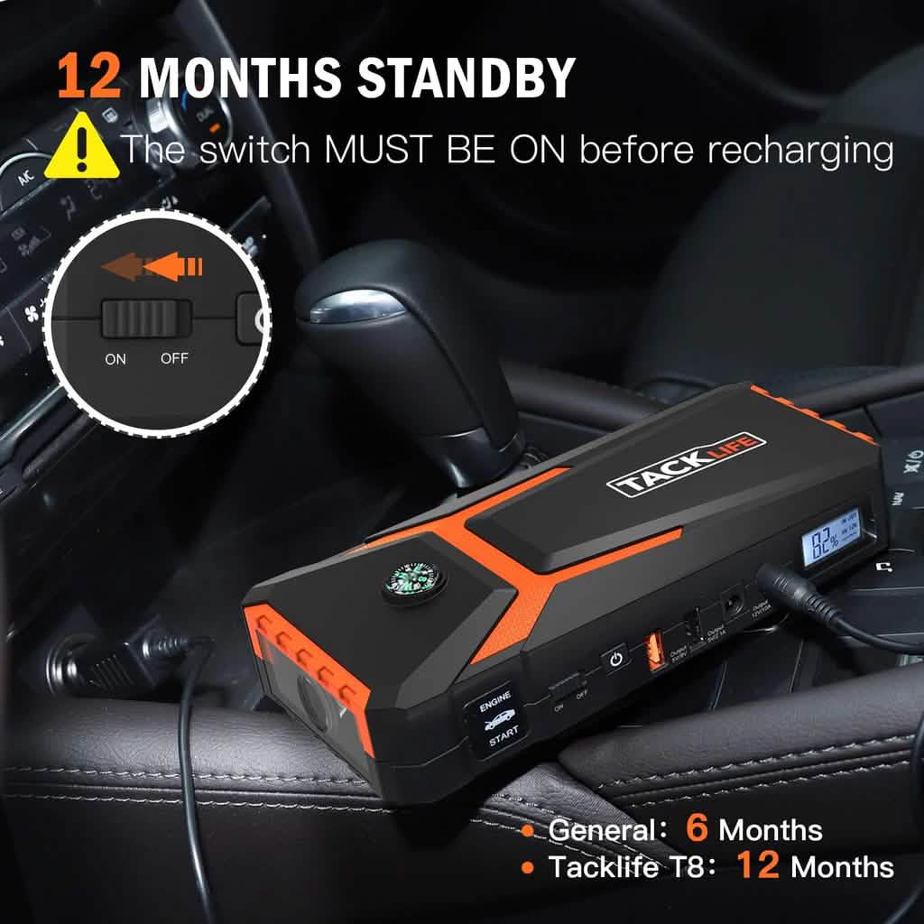 800A Jump Starter - T8 Automotive - DailySale