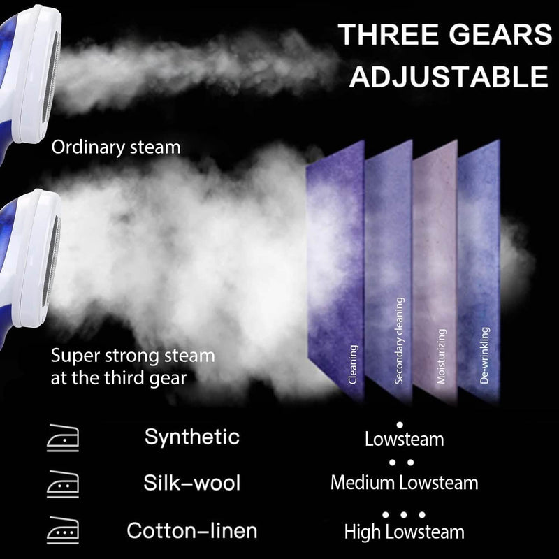 800W Portable Iron Garment Steamer Household Appliances - DailySale
