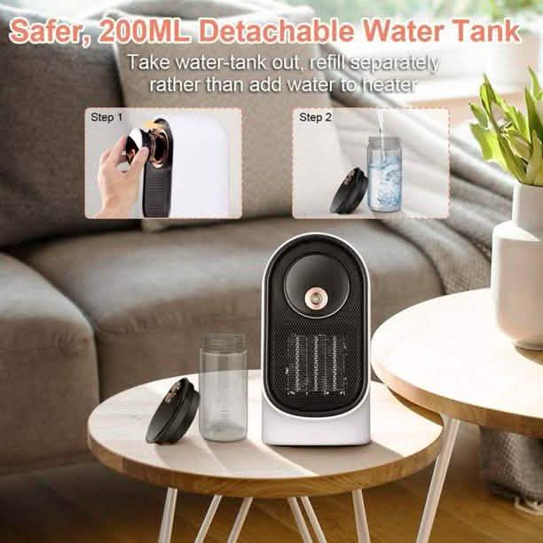 800W Space Heater with Humidifier Wellness - DailySale