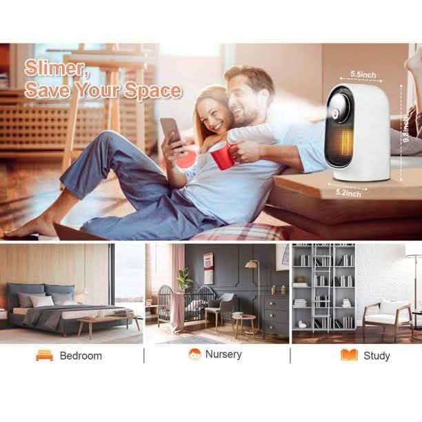 800W Space Heater with Humidifier Wellness - DailySale