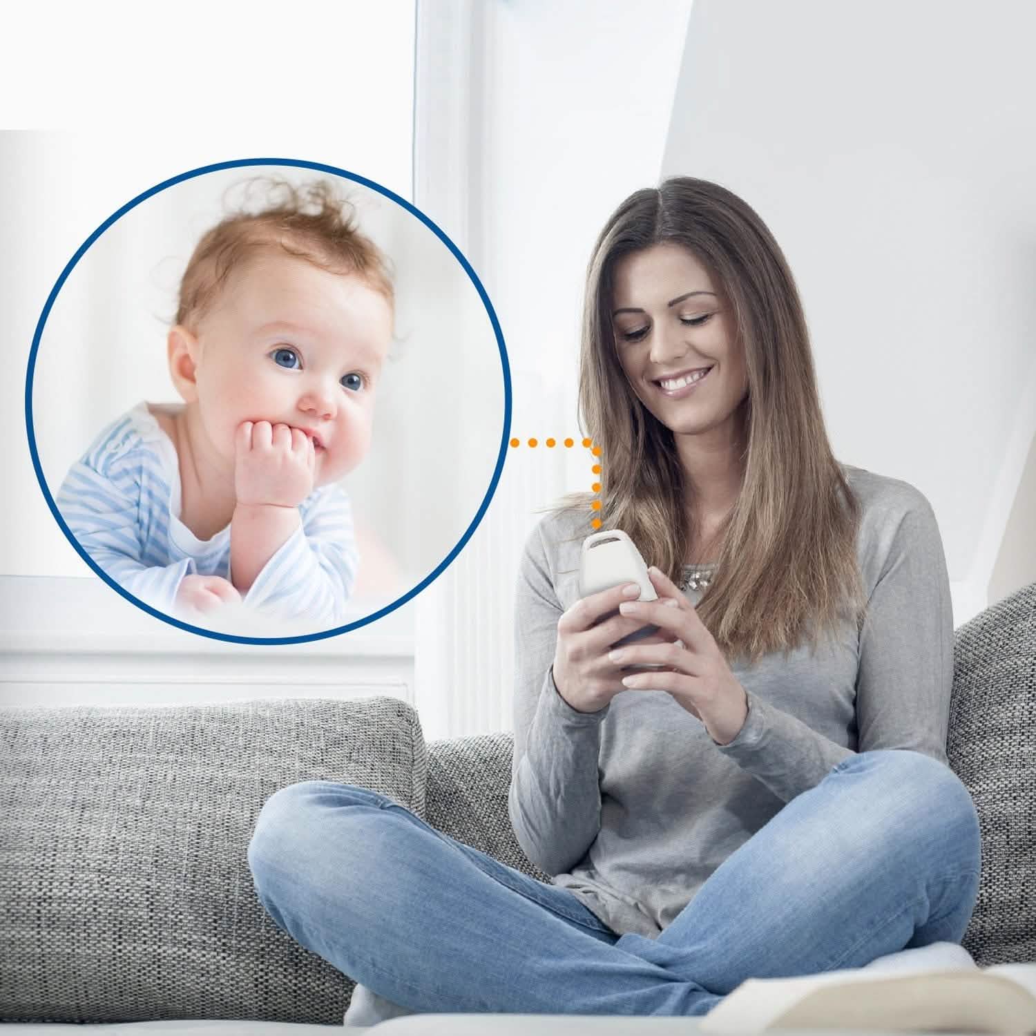 DECT 6.0 Digital Audio Baby Monitor with 2 Parent Units - DailySale, Inc