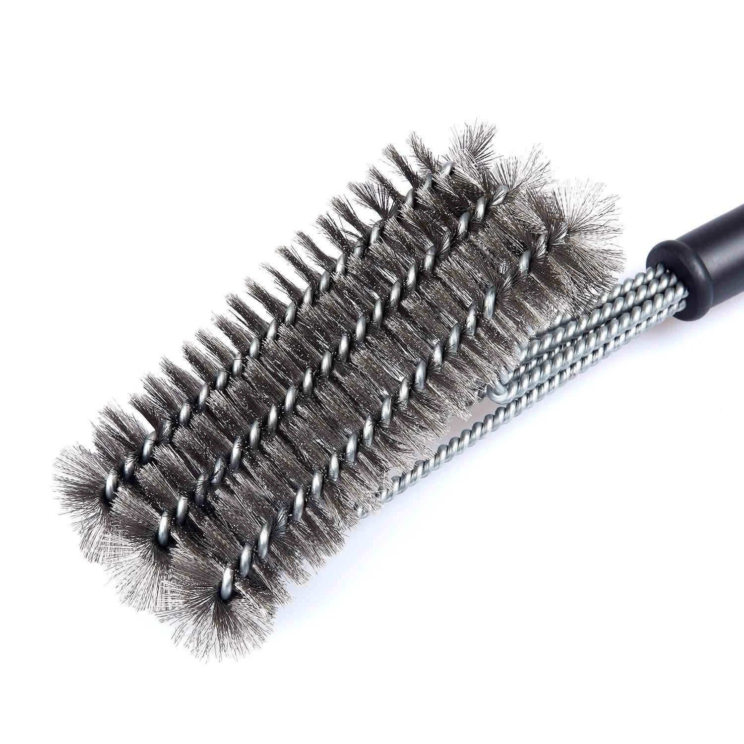 Barbestar 18" 3 in 1 Safe Barbecue Grill Brush Wire Bristles - DailySale, Inc