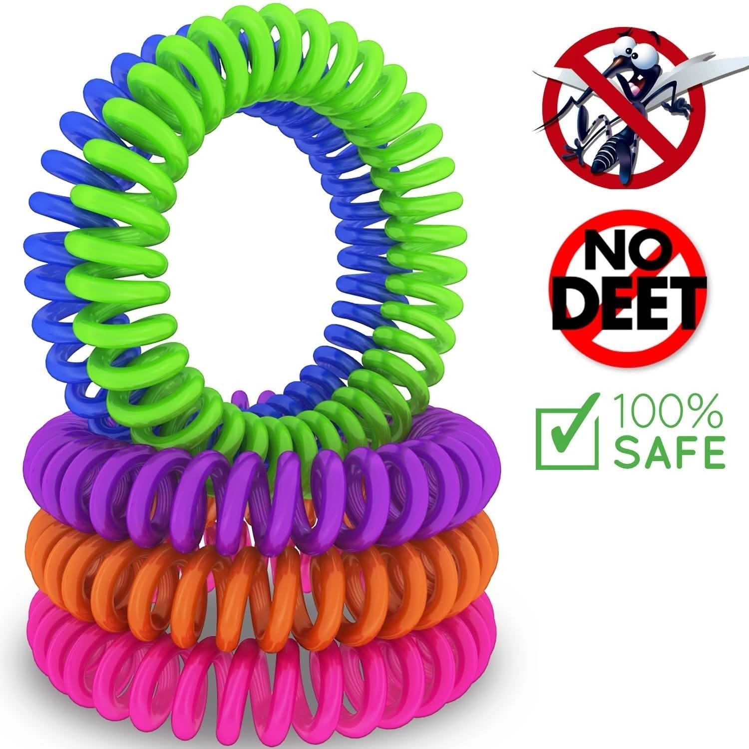 12-Pack: Deet-Free Mosquito & Insect Repellent Bracelets - DailySale, Inc