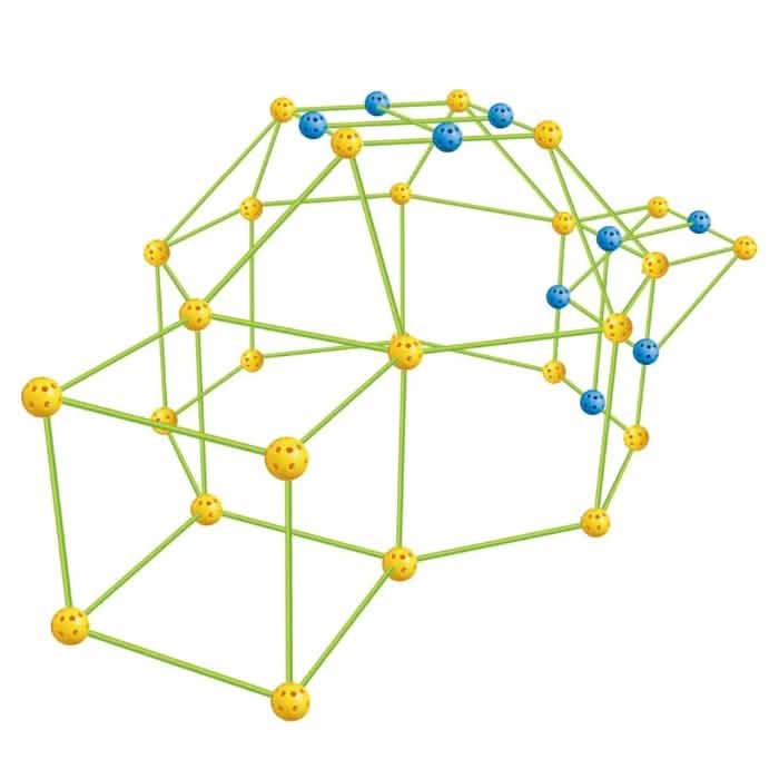 87-Piece: Build Your Own Den Kit Toys & Hobbies - DailySale