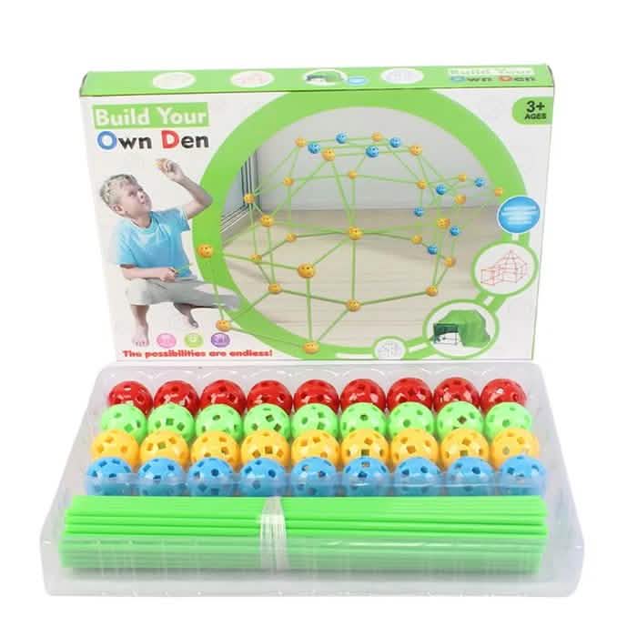 87-Piece: Build Your Own Den Kit Toys & Hobbies - DailySale